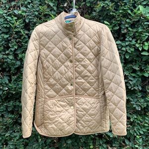 C. Wonder Gold/Tan Quilted Coat